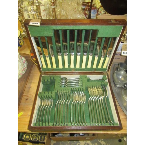 449 - CANTEEN OF EPNS CUTLERY