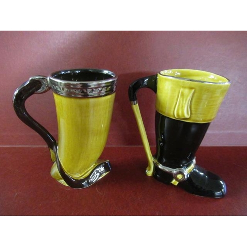 469 - TWO SYLVAC TANKARDS