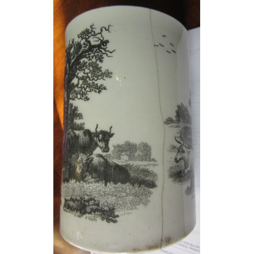 33 - A COLLECTION OF EIGHTEENTH CENTURY ENGLISH PORCELAIN comprising a First Period Worcester large Milkm... 