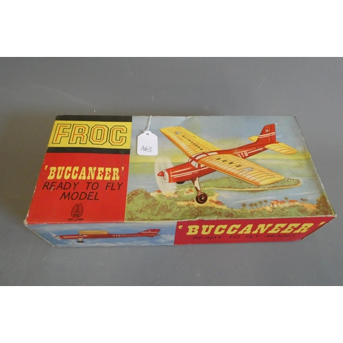 283 - Frog Buccaneer Ready to Fly model aircraft, boxed with instructions and accessories, good