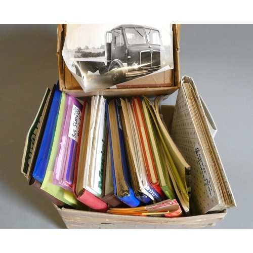 288 - Bus and coach memorabilia including photographs and books
