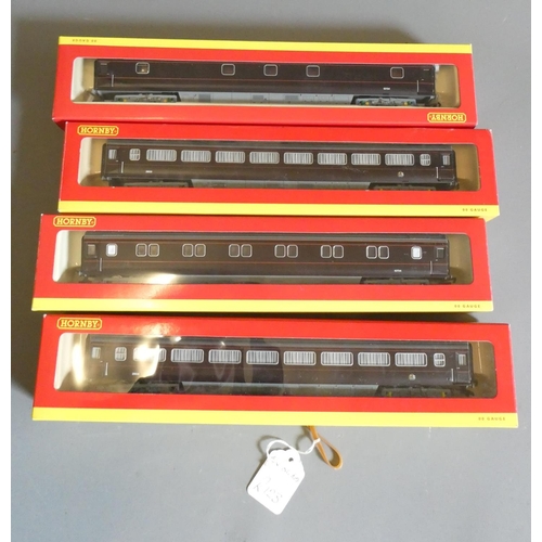 544 - Four Hornby Royal coaches, all items boxed, excellent