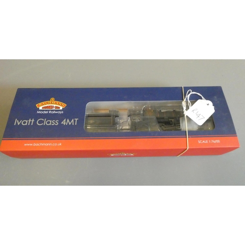 569 - Bachmann Ivatt 4MT finished in weathered British Railways mixed traffic livery 43014, fitted with Ha... 