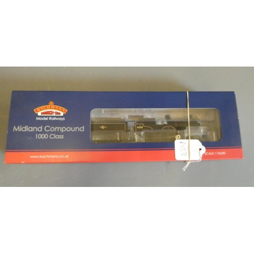 575 - Bachmann MR Compound locomotive finished in British Railways mixed traffic livery 41157, fitted with... 