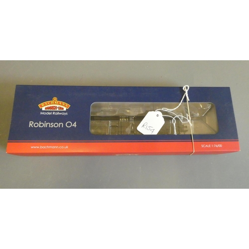576 - Bachmann Robinson Class 4 finished in weathered British Railways black, early totem, fitted with Hat... 