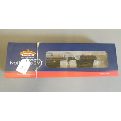 581 - Bachmann Ivatt Class 2MT finished in BR lined black, late Crest 46446, fitted with Bachmann decoder,... 
