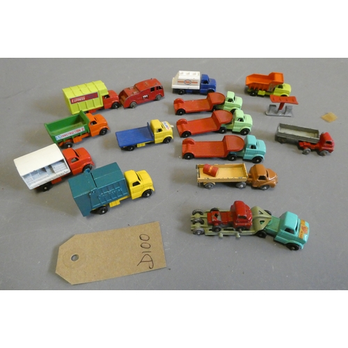 800 - Unboxed Lone Star Tuf-Tots vehicles, some with minor paint scratching, most models good+