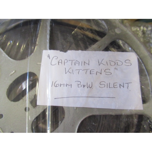 100 - LARGE BOX OF FILM REELS