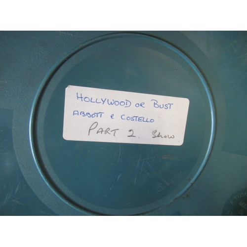 100 - LARGE BOX OF FILM REELS
