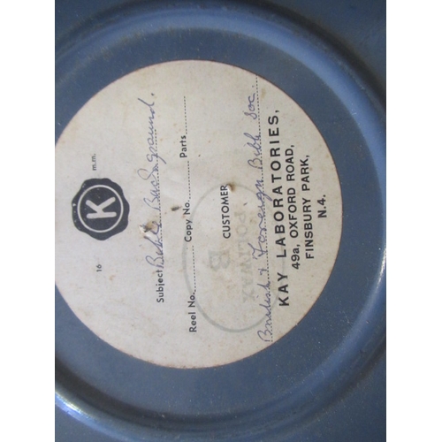 100 - LARGE BOX OF FILM REELS