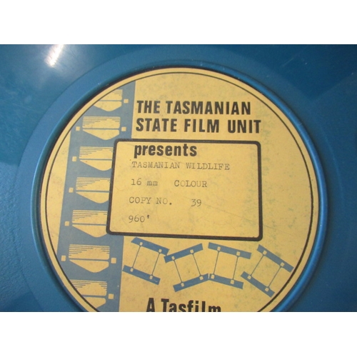 100 - LARGE BOX OF FILM REELS