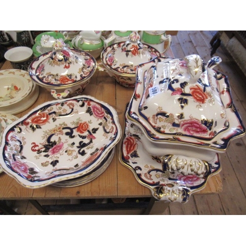 QUANTITY OF MASONS DINNERWARE