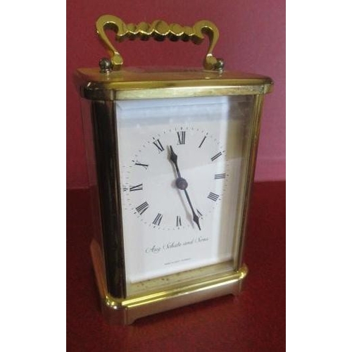 54 - CARRIAGE CLOCK