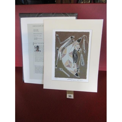 55 - FIRST AUSTRALIAN PRINT