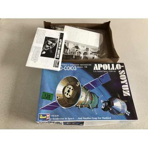 120 - revell apollo soyuz 1/96