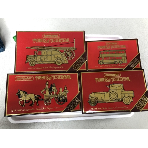 147 - 4 x matchbox limited edition models of yesteryear boxed