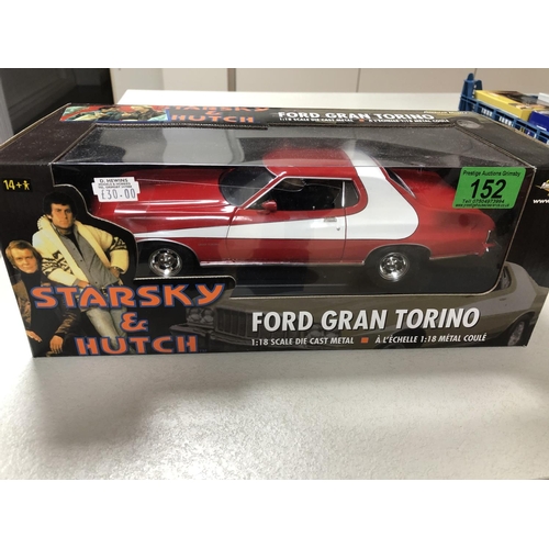 152 - american muscle starsky and hutch gran torino 1/18