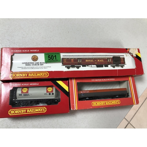 501 - 3 x mixed hornby items