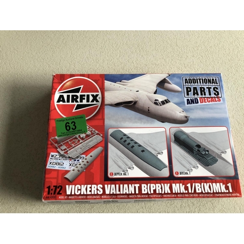 63 - vickers valliant additional parts mk 1