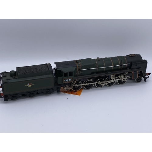 120 - hornby evening star steam train no box untested