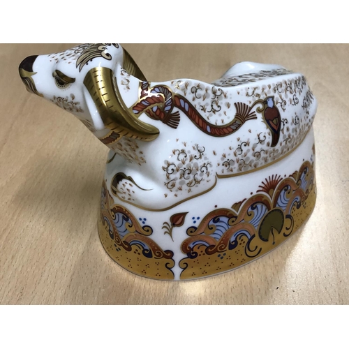 7 - royal crown derby water buffalo 6.5