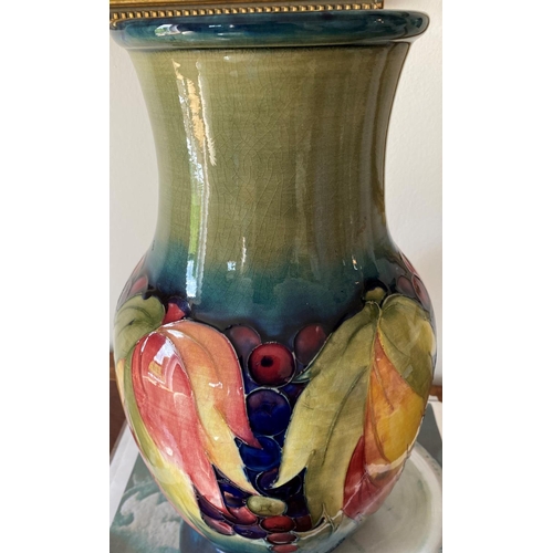 164 - Large early moorcroft vase from the 1930s and stands 13