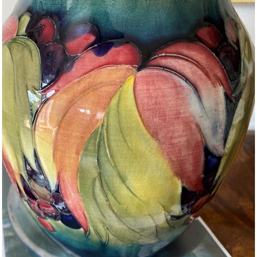 164 - Large early moorcroft vase from the 1930s and stands 13