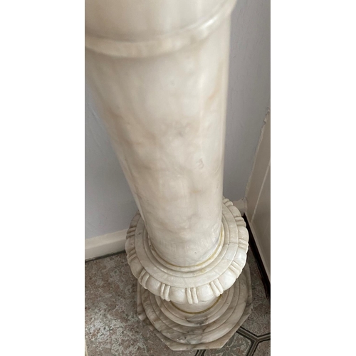 179 - clytie a bust after ridgway 1857 carrera marble nearly 14