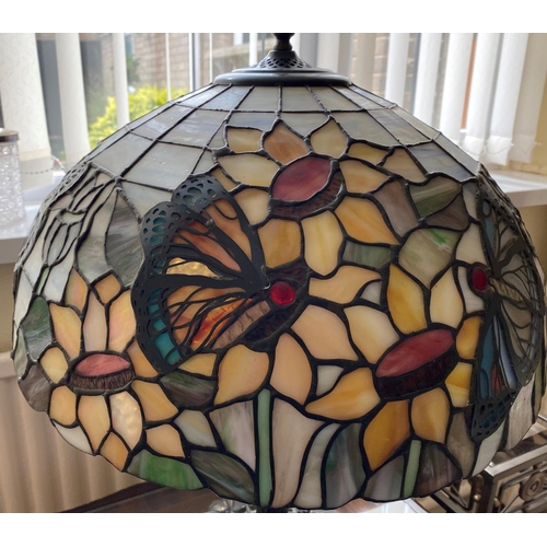 223 - Reproduction large tiffany lamp 17.5