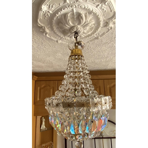 234 - Art deco chandelier 23