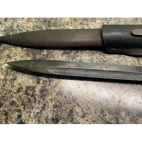 30 - world war bayonet in original sheath appx 15