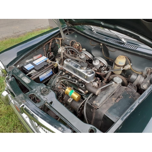 401 - stunning 1968 mg 1300 in original conought green, a local car with original grimsby registration and... 