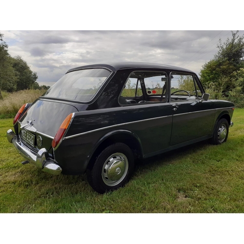 401 - stunning 1968 mg 1300 in original conought green, a local car with original grimsby registration and... 