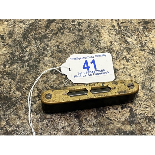 41 - antique pocket spirit level