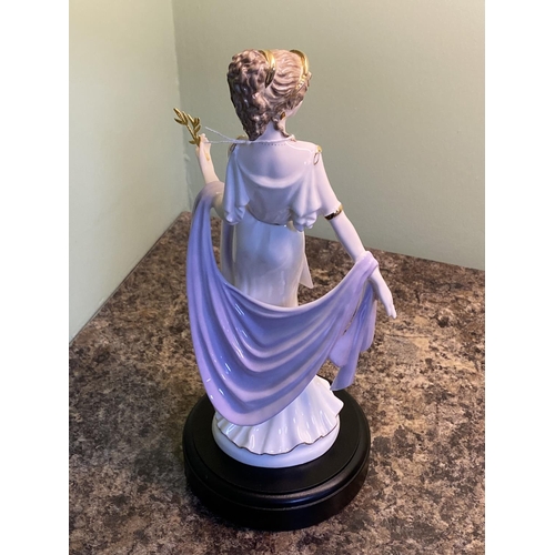 54 - coalport helen of troy figurine boxed with certificate