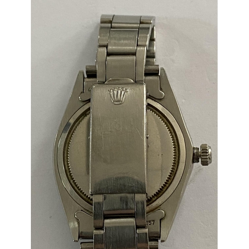 85 - Rolex vintage oysterdate precision stainless steel mechanical wrisywatch numbered with 7835 and 257 ... 