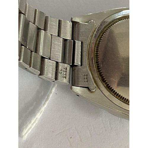 85 - Rolex vintage oysterdate precision stainless steel mechanical wrisywatch numbered with 7835 and 257 ... 