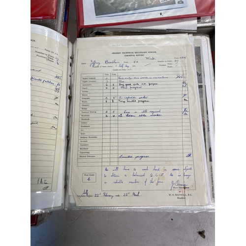 170 - FOLDER OF INFORMATION COVERING FREEMAN STREET HAINTON AVENUE NEW CLEE & CINEMAS