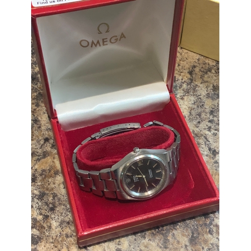 762 - vintage omega watch in original box sold as a/f