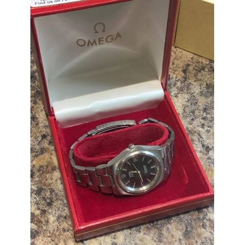 762 - vintage omega watch in original box sold as a/f