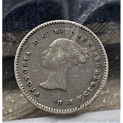 21 - 1838 GREAT BRITAIN SILVER 2 PENCE AS SEEN