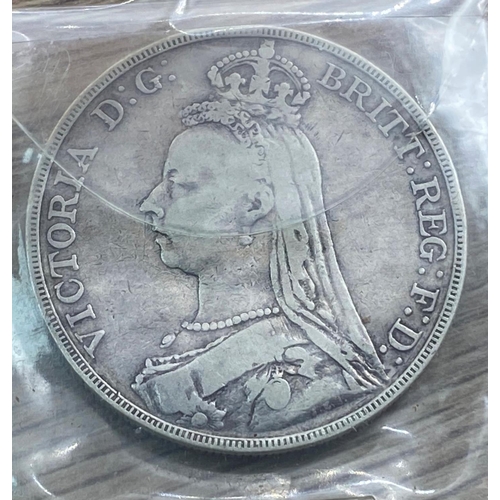 6 - 1889 SILVER CROWN