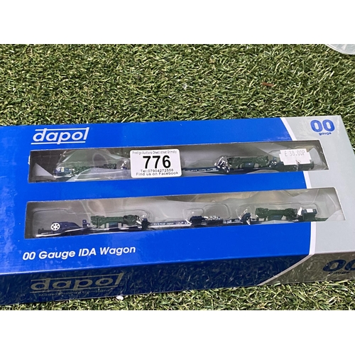 776 - DAPOL 4F-054-003 IDA SUPER LOW 45 OO GAUGE IDA WAGON