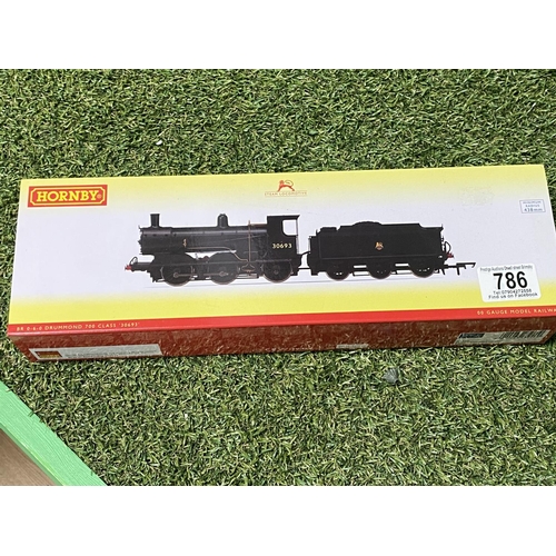 786 - HORNBY R3240 BR EARLY 0-6-0 DRUMMOND 700 CLASS LOCO DCC READY