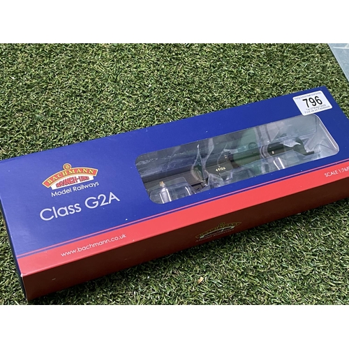 796 - BACHMANN BRANCH LINE 31-481 CLASS G2A 49106 BR BLACK EARLY EMBLEM LOCO DCC READY