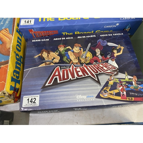 142 - DISNEY ADVENTURERS BOARD GAME