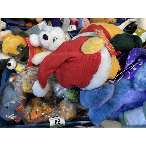 88 - CRATE OF ASSORTED DISNEY TEDDIES