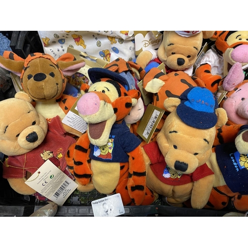 93 - CRATE OF ASSORTED DISNEY TEDDIES