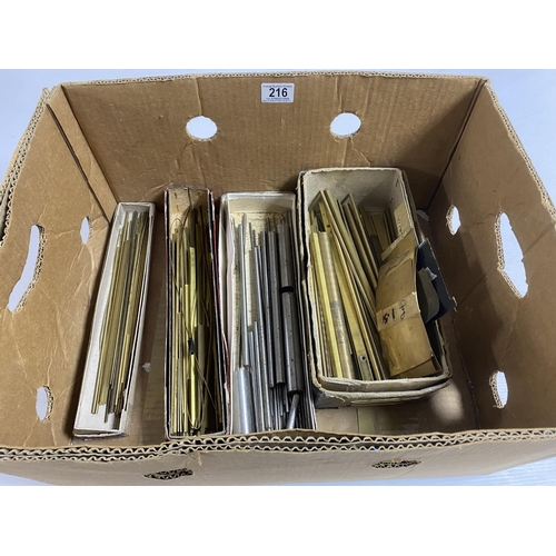 216 - NICE QUANTITY OF METAL BAR & PLATE FOR MODEL ENGINEERING