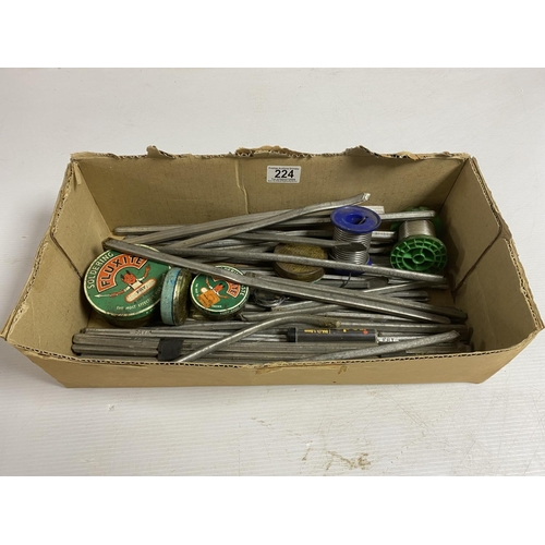 224 - SOLDER LEAD BAR ETC